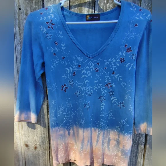 Sivan Women's Medium Floral Jersey - Picture 4 of 9